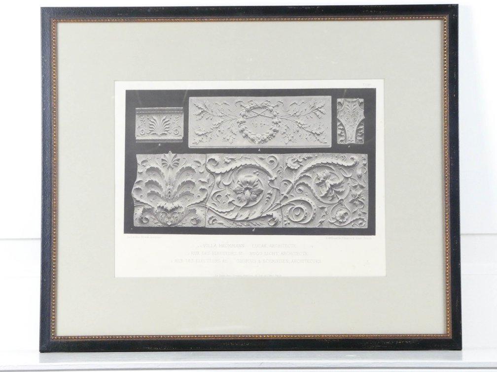 Framed Architectural Facade Print