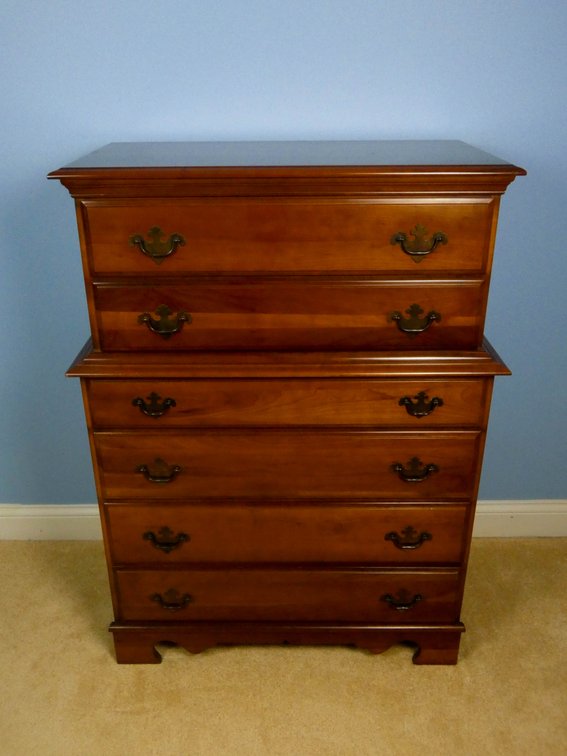 Chippendale Style Cherry Chest