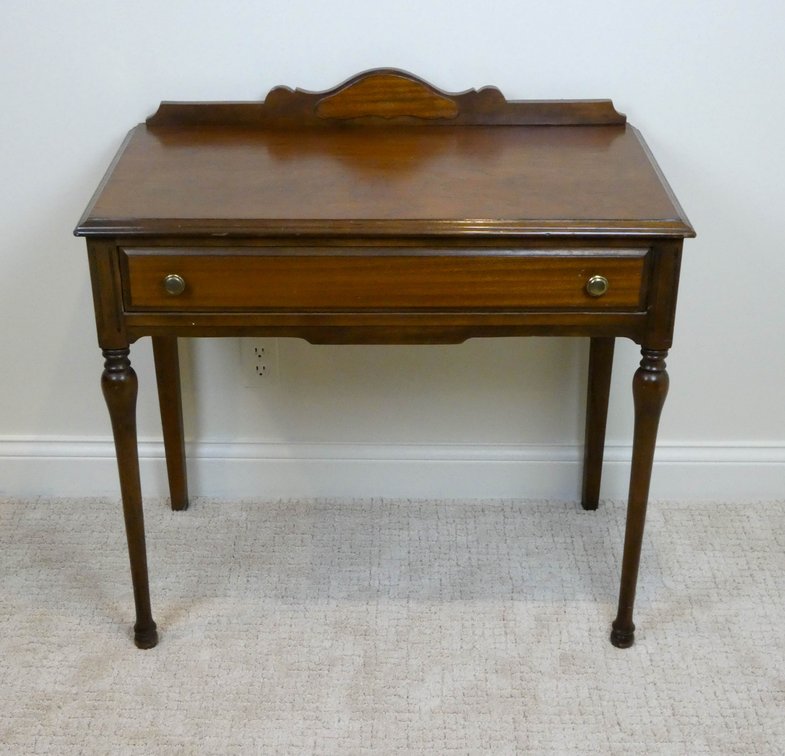 Mahogany Finish Ladies Writing Desk