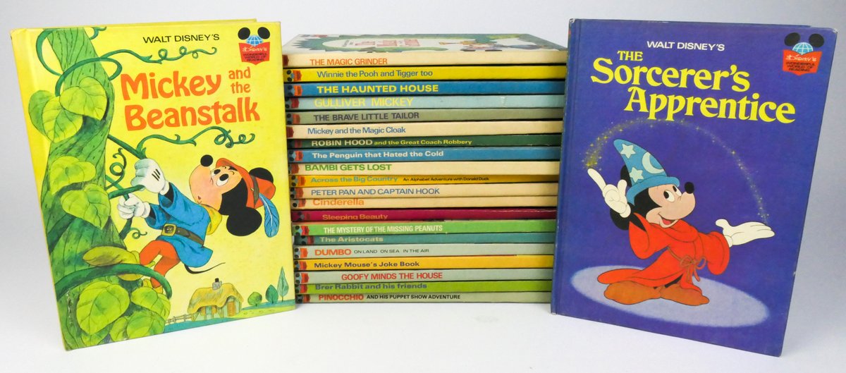 Collection of Hardback Books from Walt Disney's Wonderful World of Reading Series