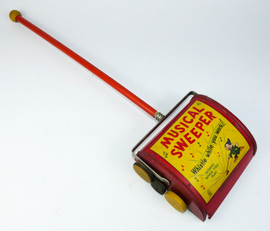 Fisher-Price "Whistle While You Work" Musical Sweeper
