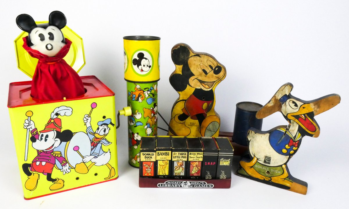 Vintage Disney Games and Toys