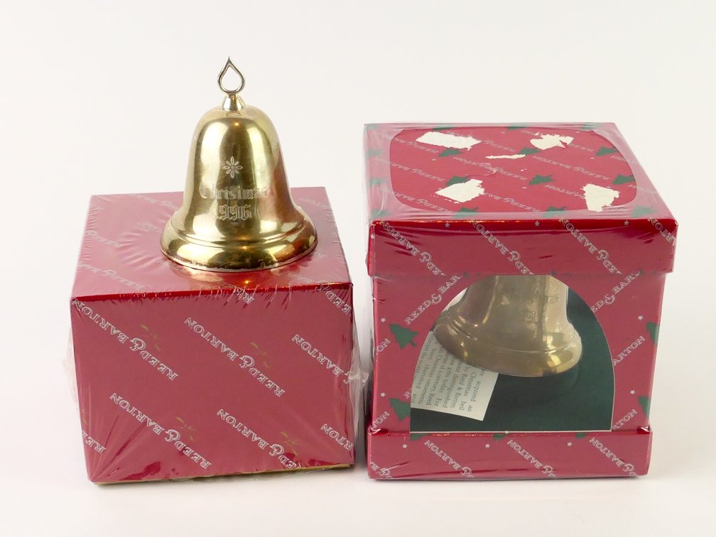 Three Reed and Barton Sterling Christmas Bells 1994-1996