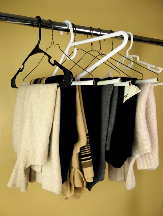 Eight Medium Wool, Cashmere Women's Sweaters