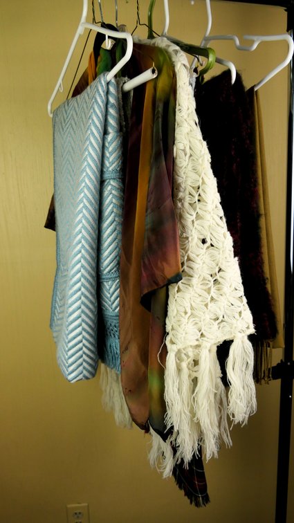 Selection of Seven Women's Winter Scarves