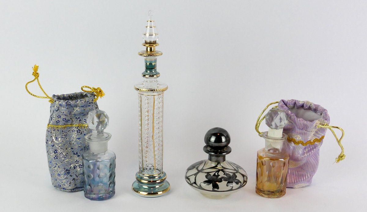 Four Perfume Bottles