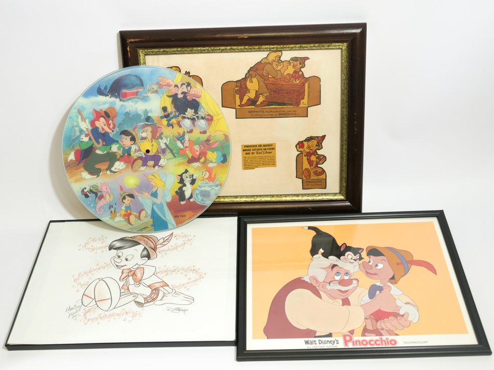 Pinocchio Collectible Art Pieces