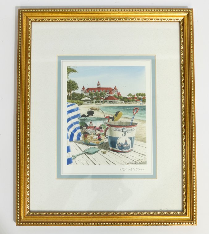 David E Doss Framed Print Grand Floridian