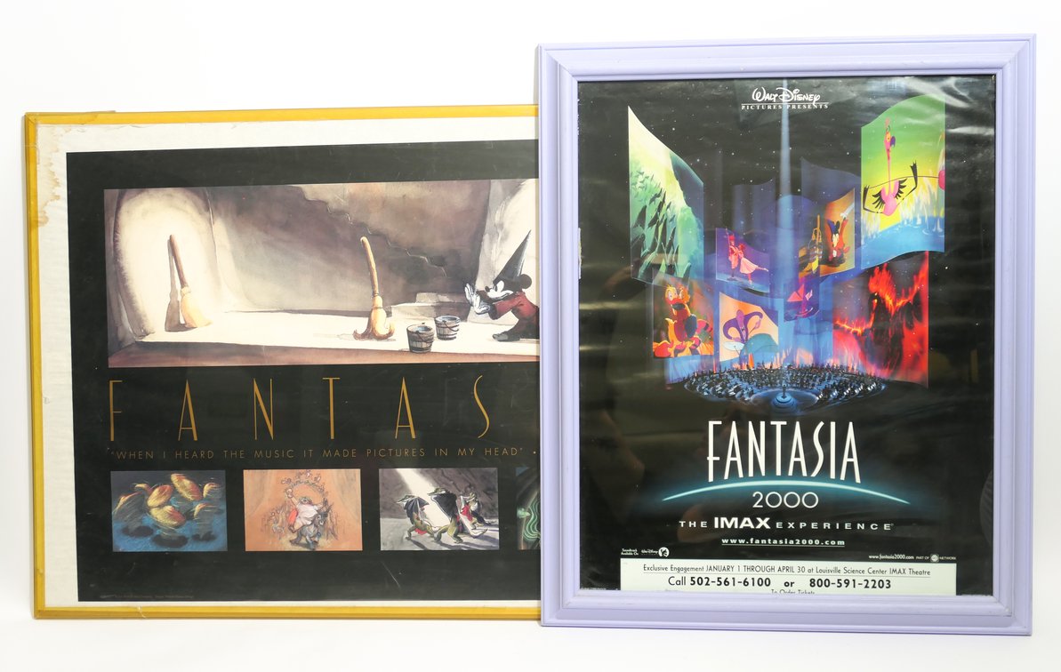 Framed Disney Fantasia Posters