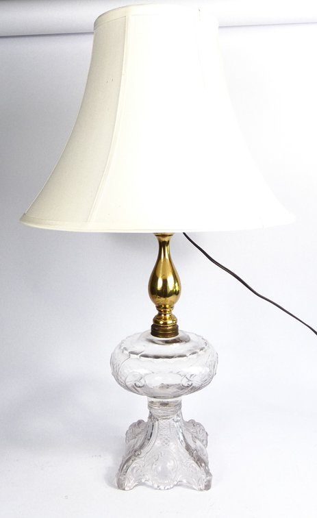 Glass Table Lamp