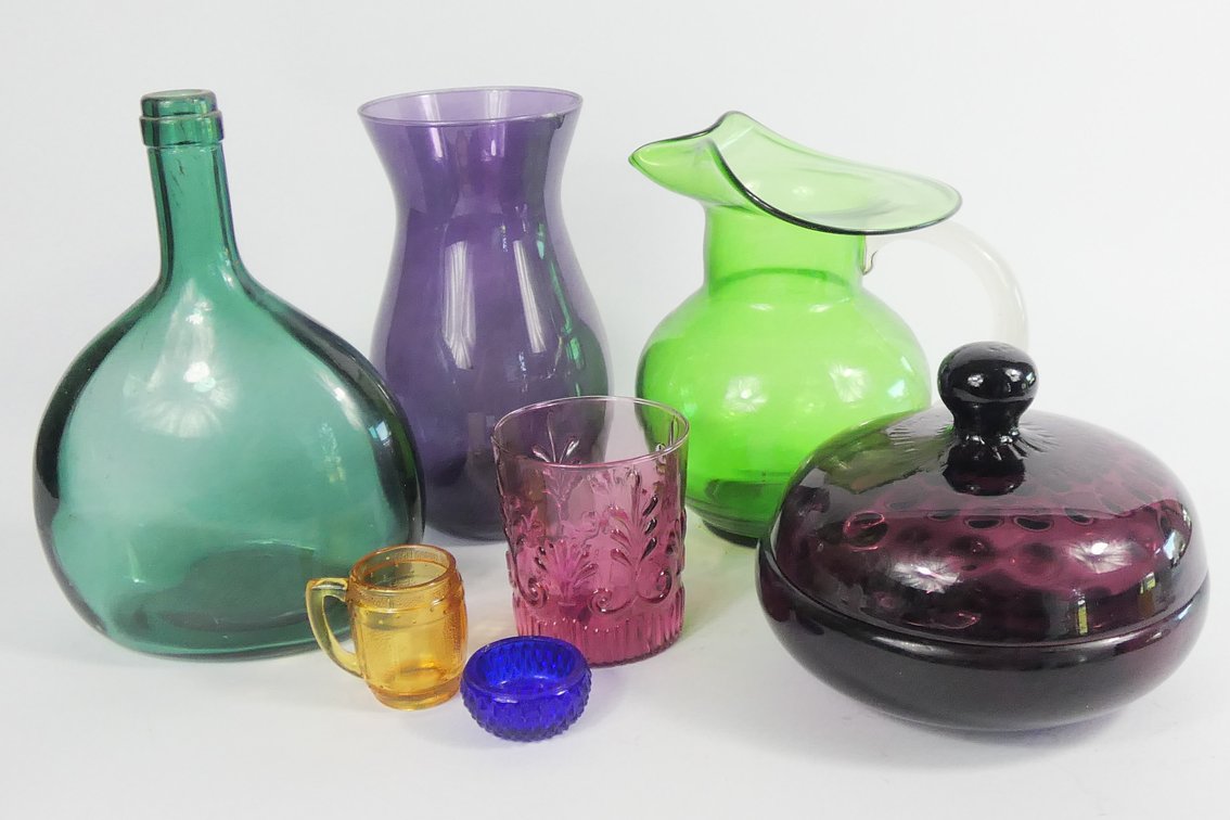 Rainbow of Glassware