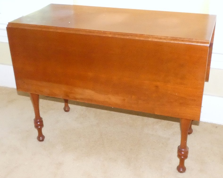 Solid Cherry Drop Leaf Table