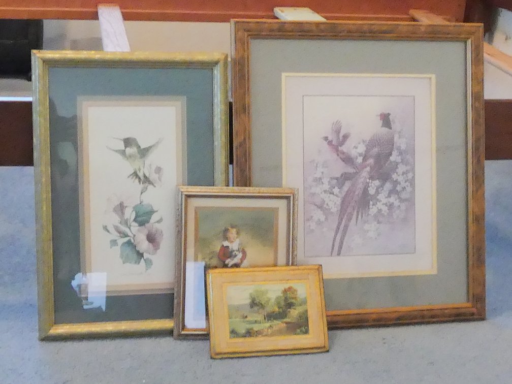 Four Framed Prints