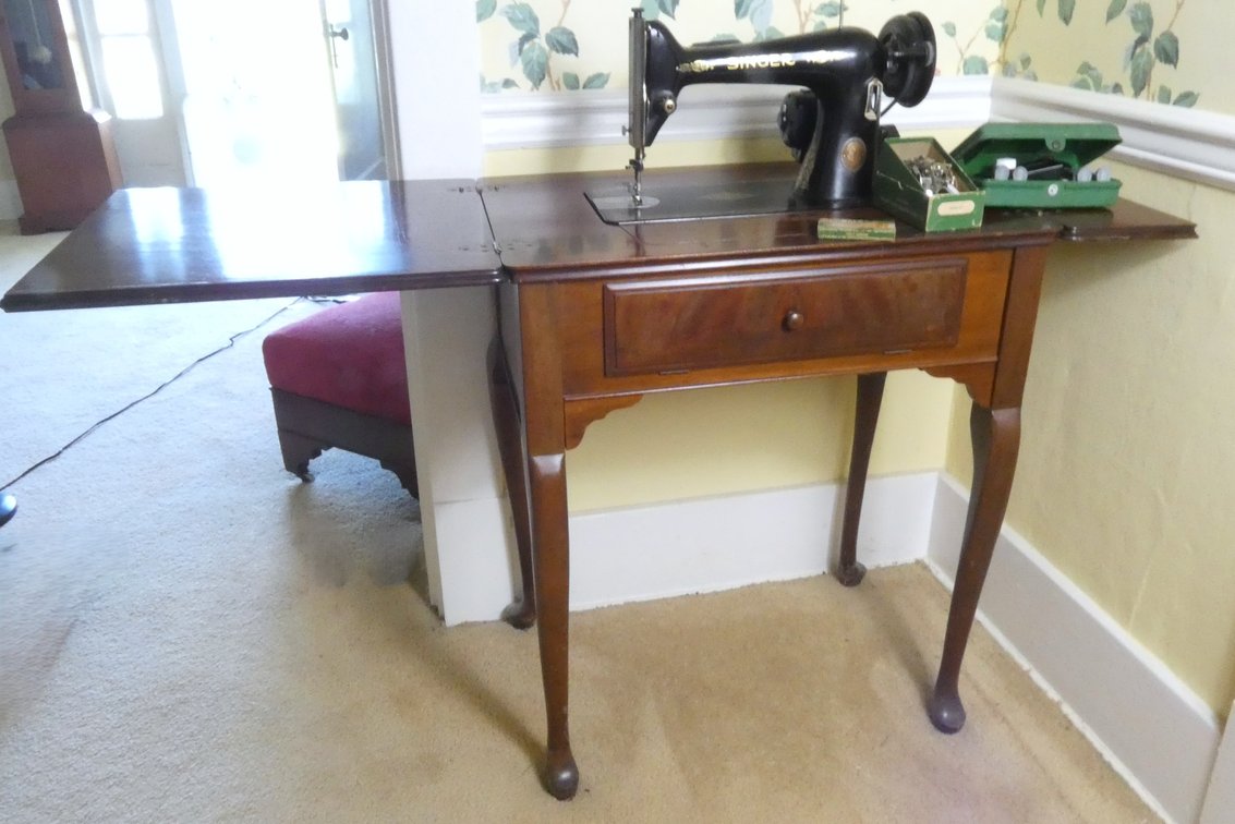 Singer Sewing Machine in Table