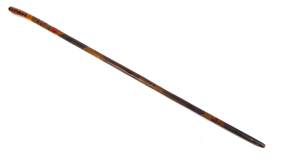Vintage Hand-Carved Cane