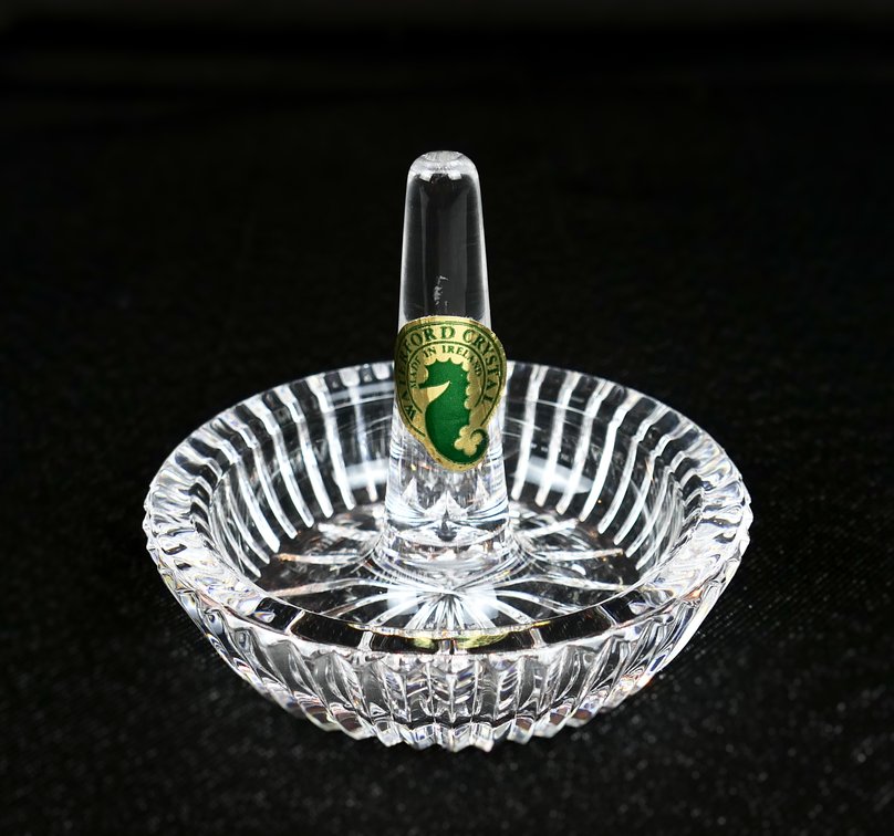 Waterford Crystal Round Ring Holder