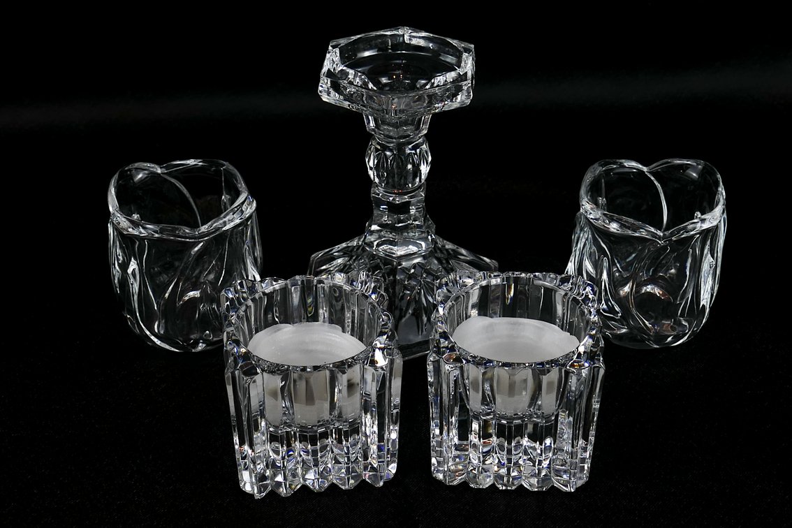 Crystal Candle Holder Collection