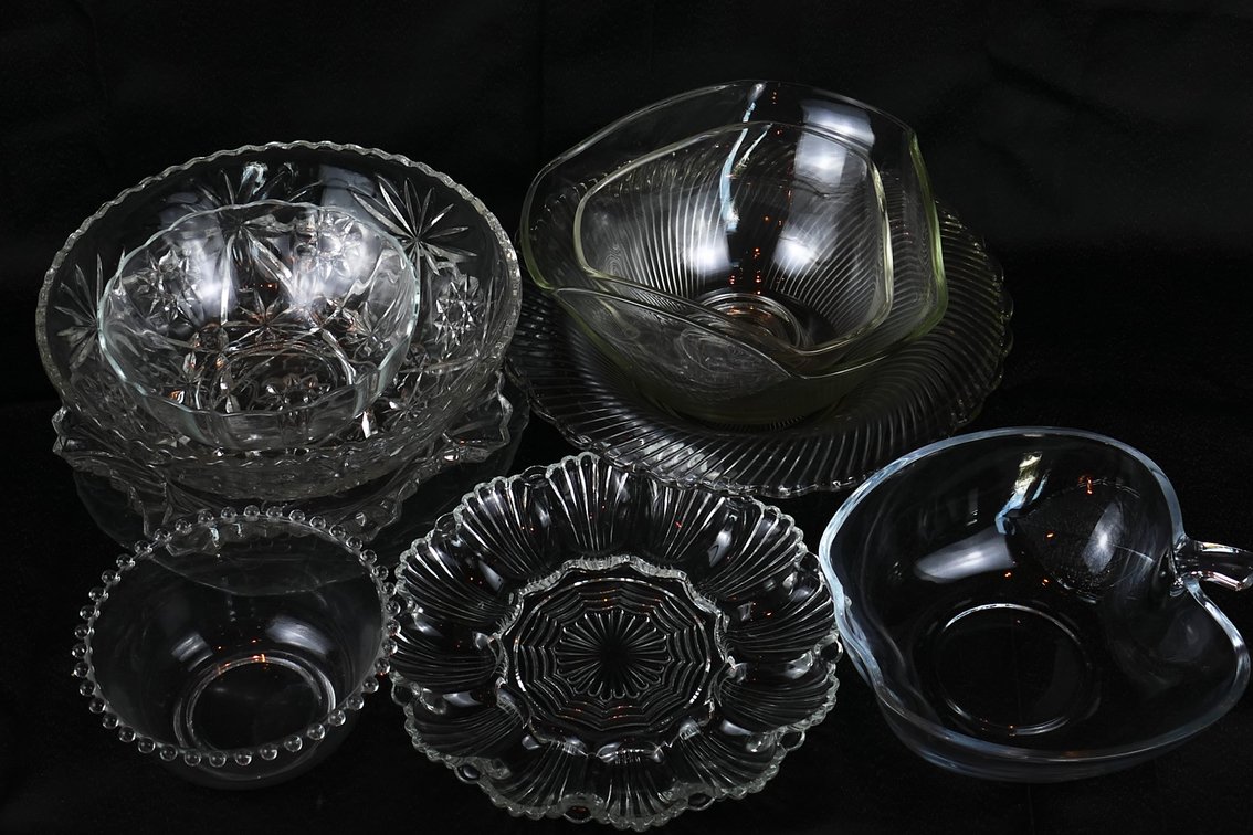 Glass Serving Bowl Assortment