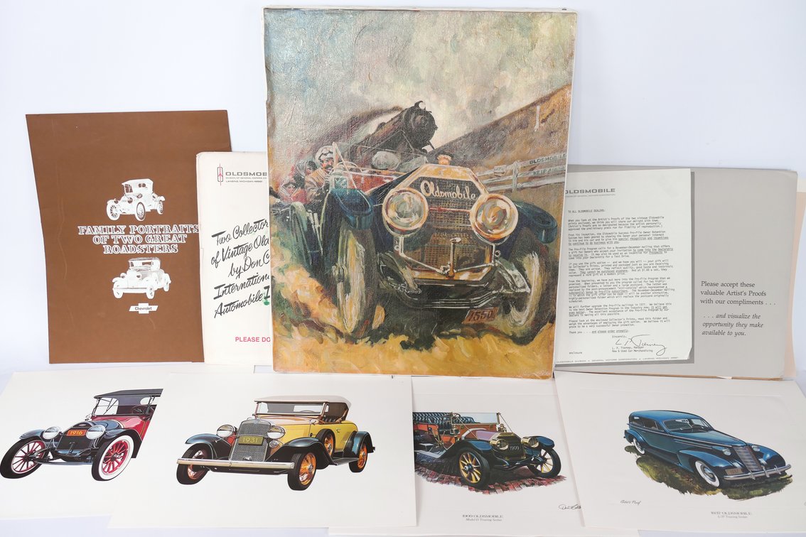 Vintage Oldsmobile Automotive Advertising Prints