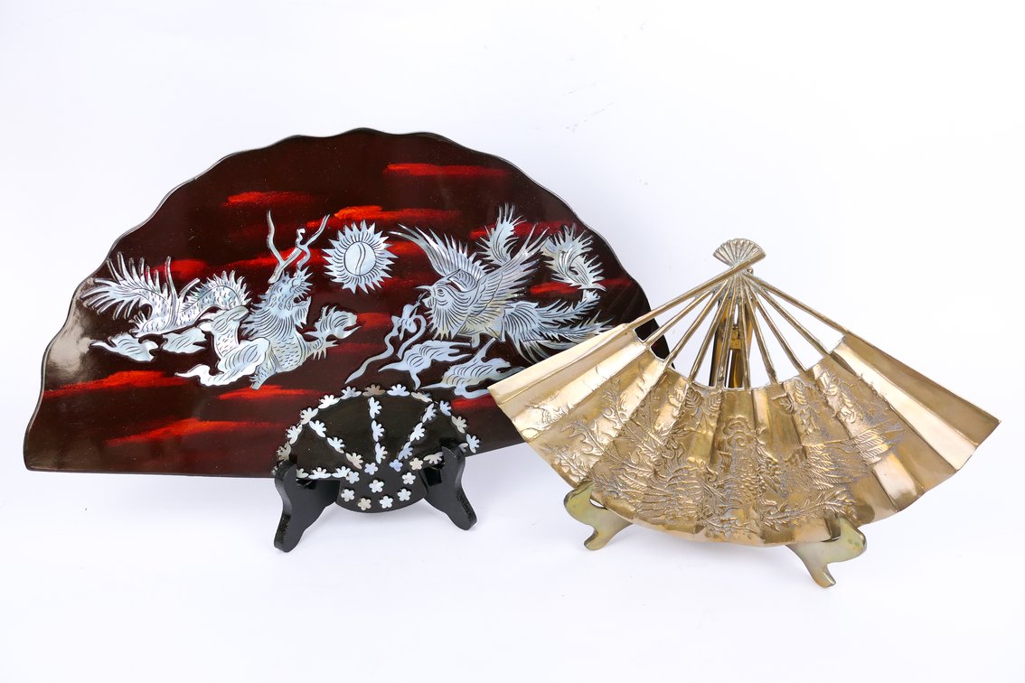 Two Decorative Fans