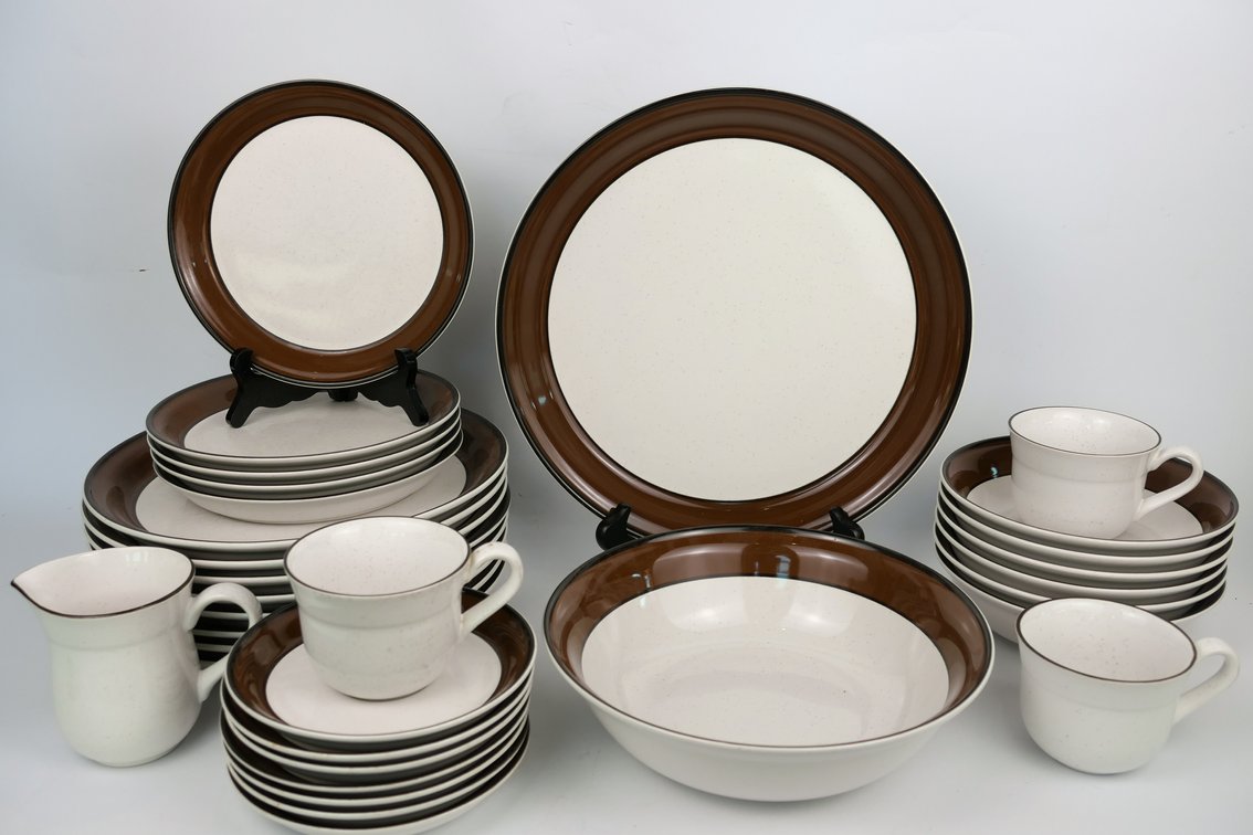Nitto Heatherstone Stoneware Burnt Sands Dinnerware