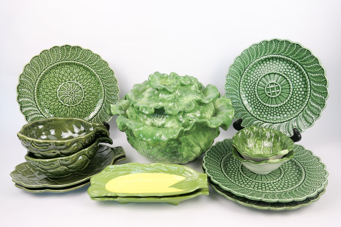 Ceramic Vegetable Themed Dinnerware
