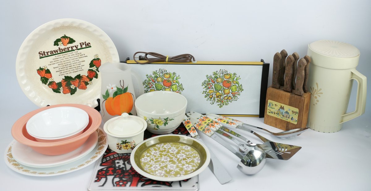 Vintage Cottage Style Kitchenware