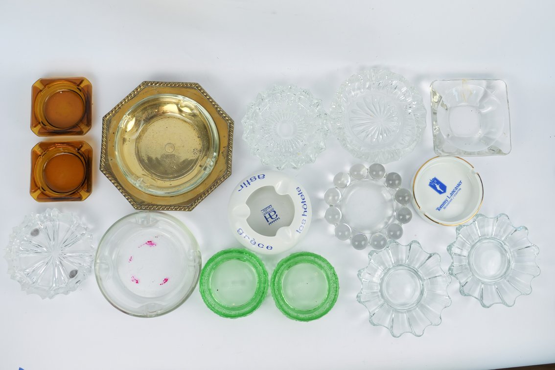 Ashtrays and Shallow Bowls