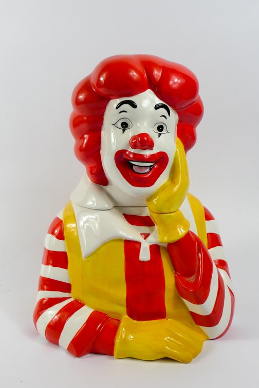 1997 Ronald McDonald Cookie Jar