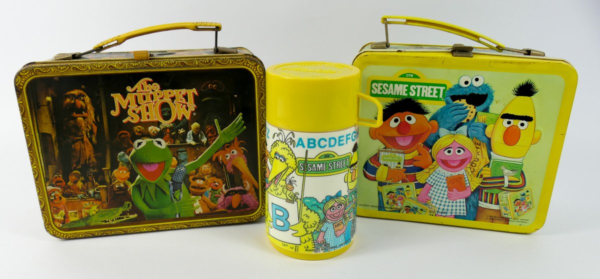 Two 1970's Metal Lunch Boxes