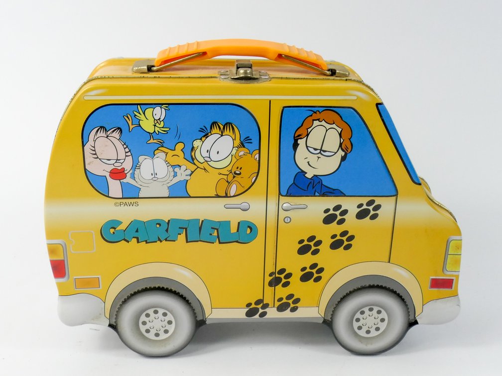 1999 Garfield Metal Lunch Box