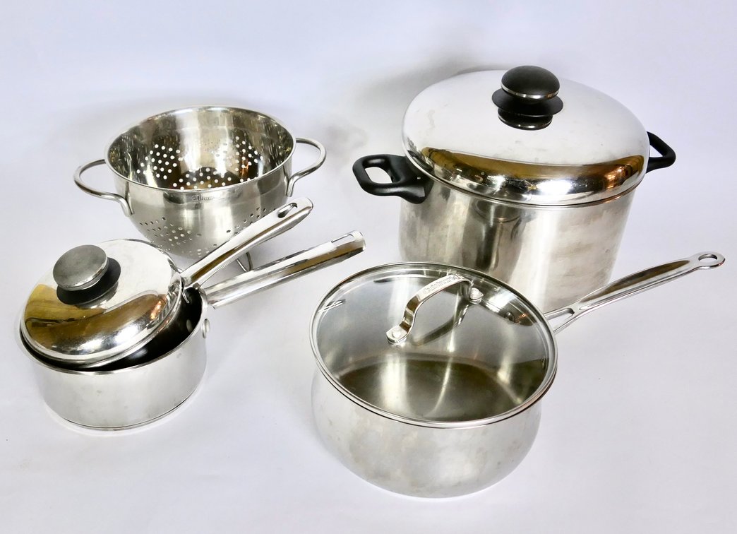 Stainless Steel Pots and Pans