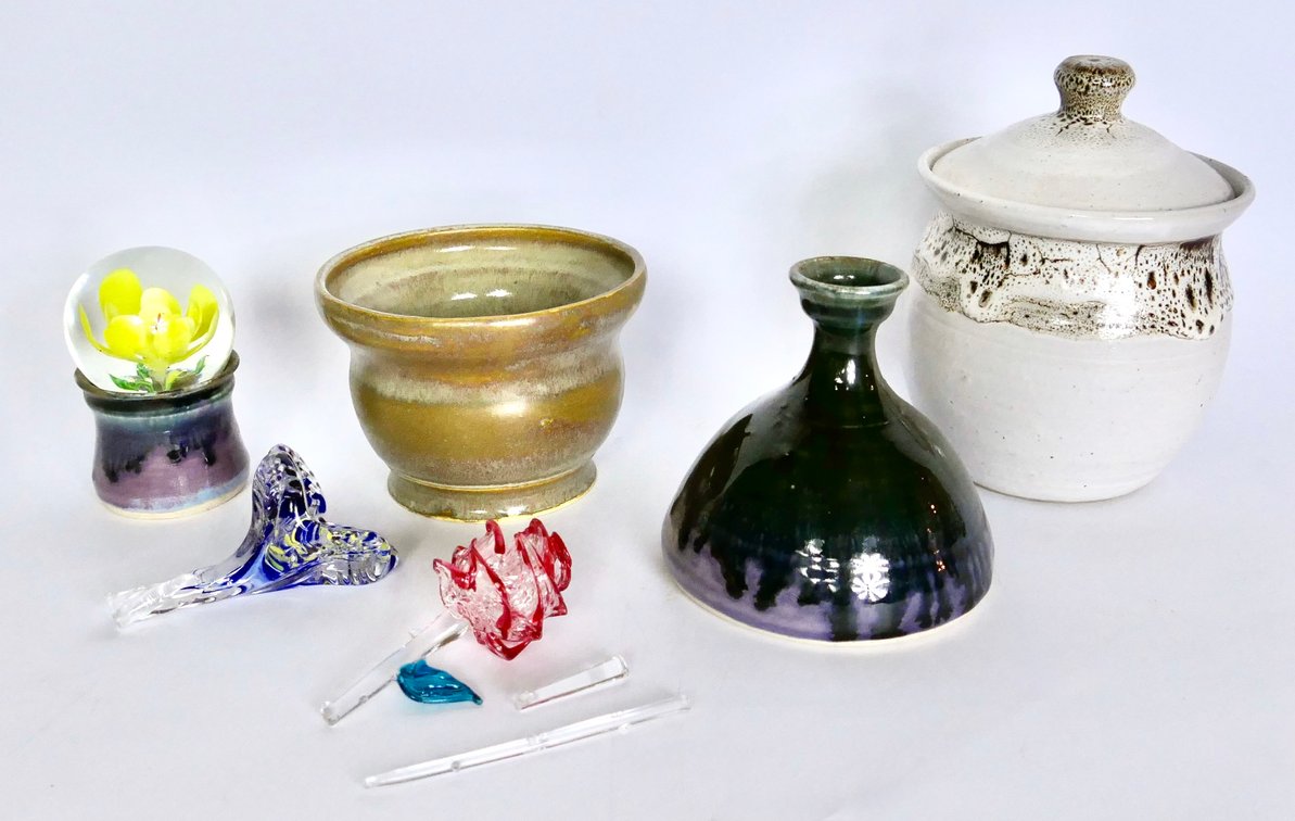Pottery and Art Glass