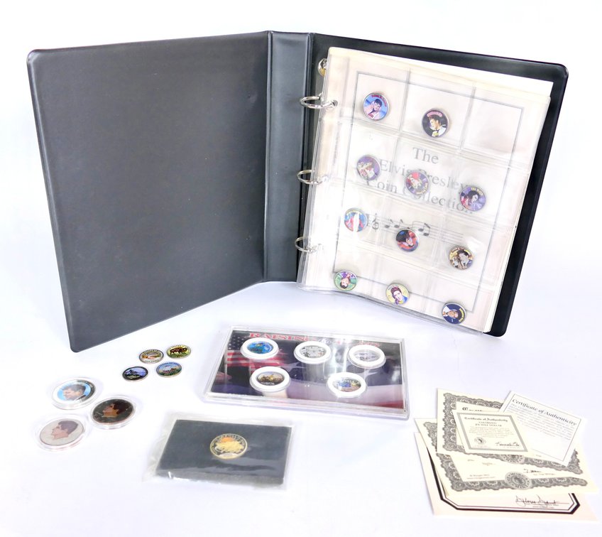 Commemorative Colored Coins