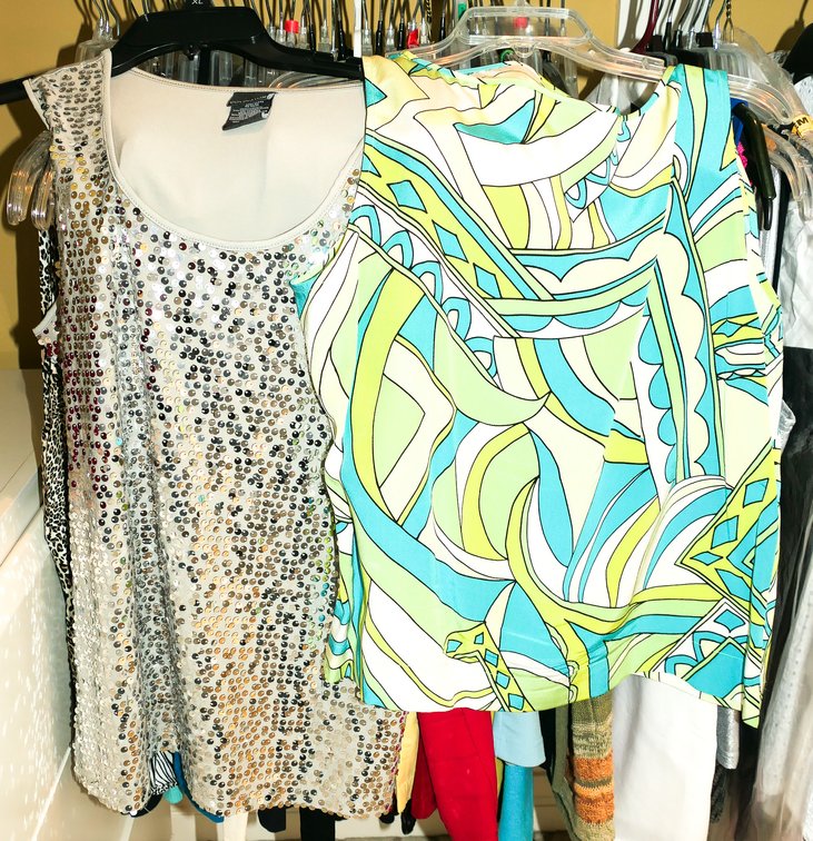 Short Sleeve and Sleeveless Tops