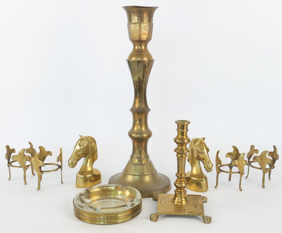 Variety of Brass Home Accessories