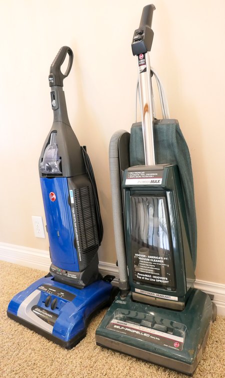 Two Hoover Vacuums