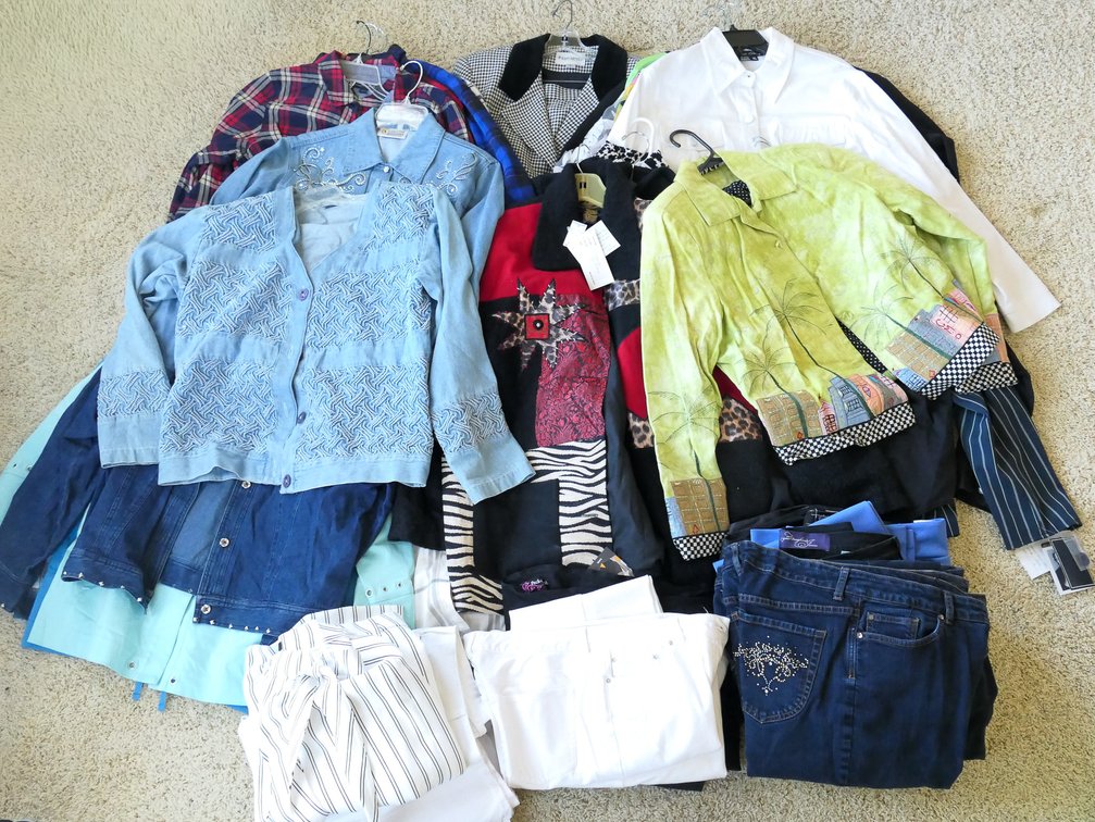 Tote of Jackets and More
