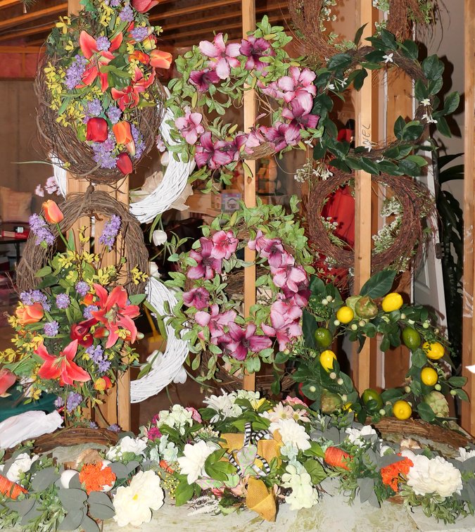 Nine Spring Wreaths