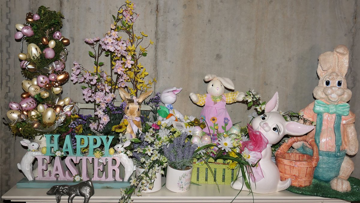 Pastel Spring and Easter Decorations