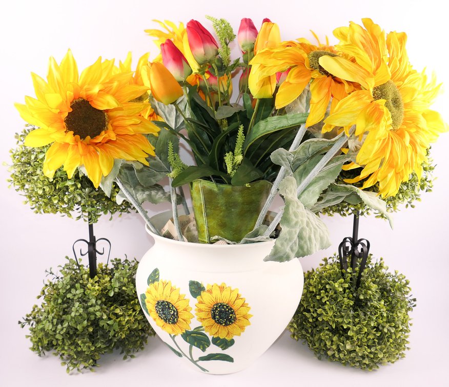 Four Floral Arrangements