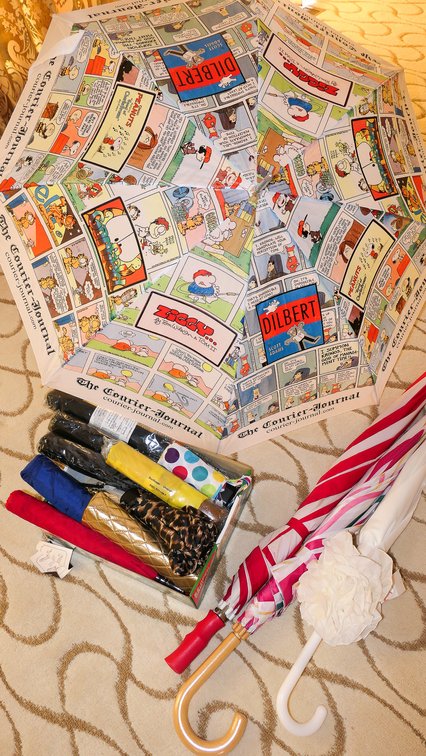 Assortment of Umbrellas