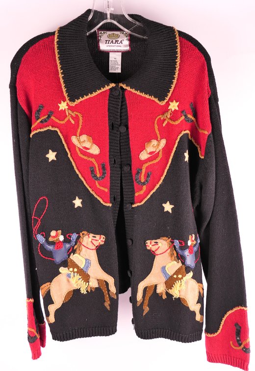 Tiara International Knit Cowboy Sweater