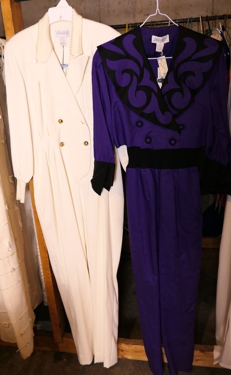 Two 1980s Jumpsuits