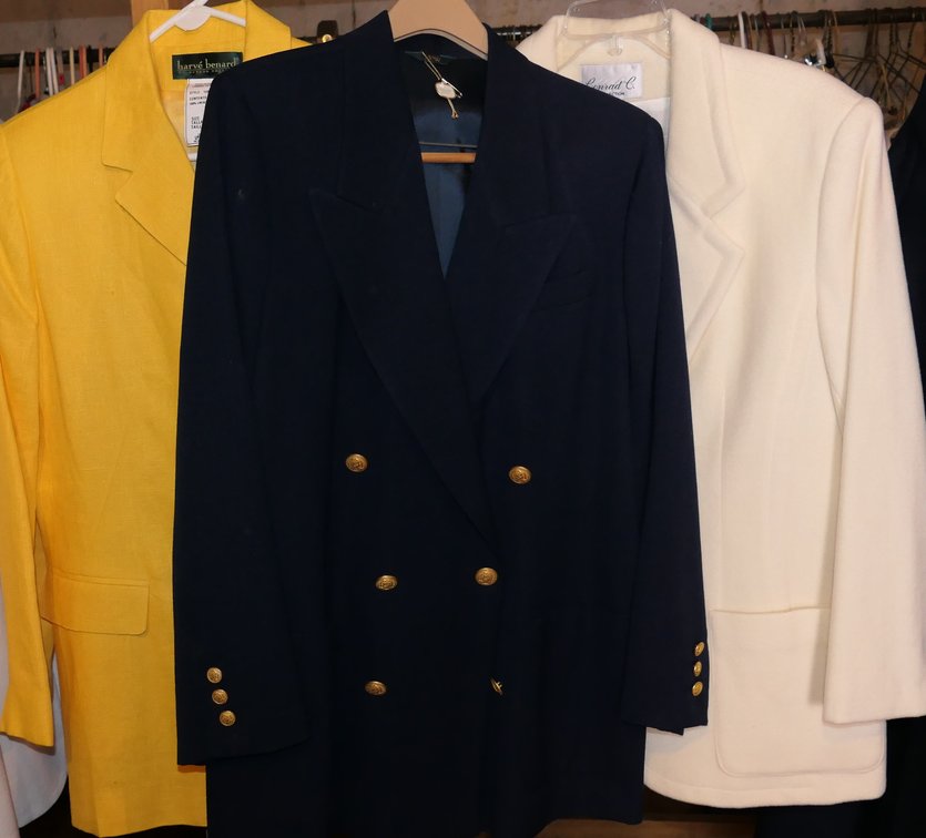Three Vintage Ladies Suit Jackets