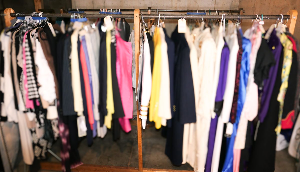 Wooden Clothes Rack