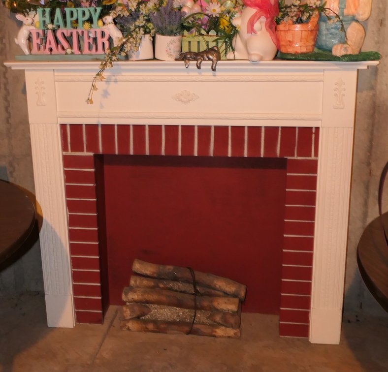 Decorative Faux Fireplace