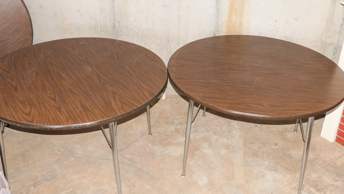 Pair of Round Tables