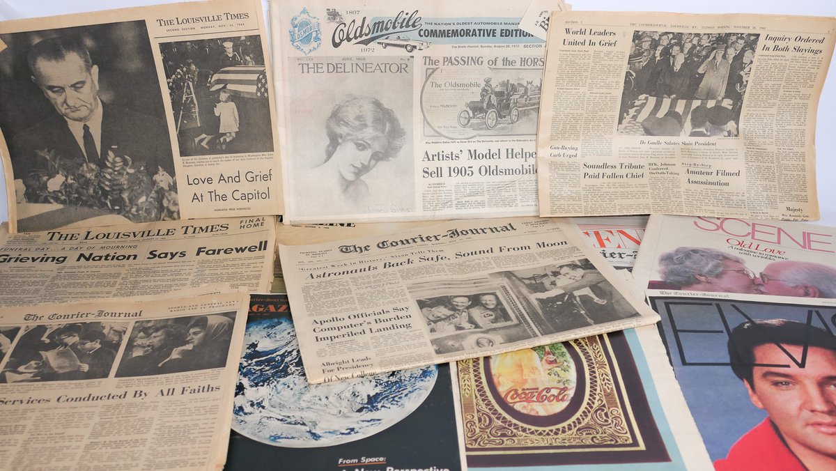 Vintage Newspapers