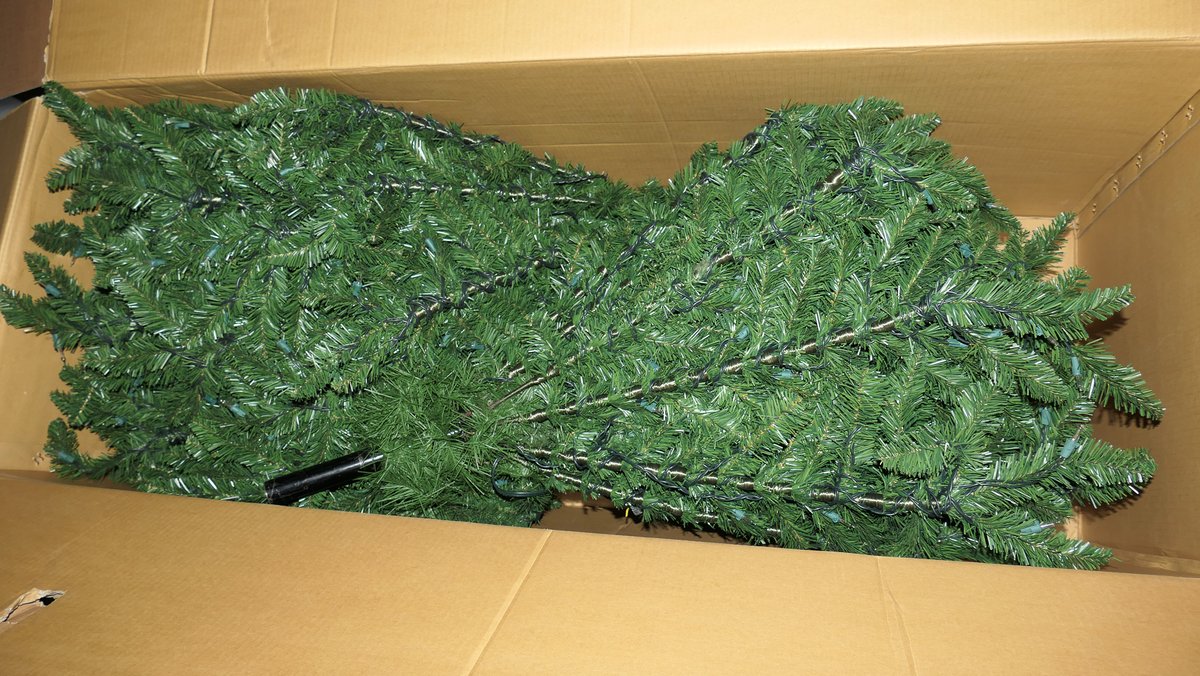 12’ Prelit Pencil Pointed Spruce